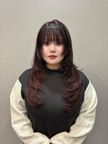 リヴナ(Livna)&nbsp;ロングのざくざくハイレイヤーウルフ◎