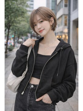 アグ ヘアー ロジェット 松本桐店(Agu hair rojet) シースルーマッシュショート◎