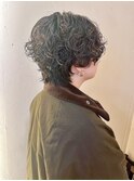 【morio池袋】マッシュウルフ×パーマ