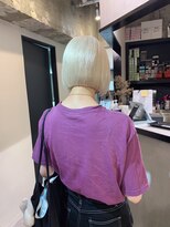 ペレ 原宿(PELE)&nbsp;イメチェン/ピンクベージュ/アンブレラカラー/前髪/原宿