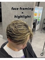 スタンスメンズ(STANCE MEN'S)&nbsp;ハイライト　フェイスフレーミング