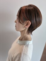 エルメ 鈴鹿(erme)&nbsp;イルミナポピーでツヤ感オレンジブラウン