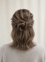 ココカラヘアー ニコ(cococara hair nico)&nbsp;ヘアセット/透明感グレージュ