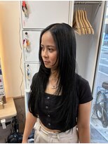 アンサ 長岡天神店(ANSA)&nbsp;小顔見え韓国レイヤーロング