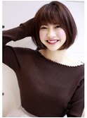 ふんわりこだわりの小顔ボブカット