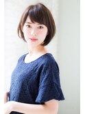 (joemi)切りっぱなしボブマッシュウルフオン眉ひし形 (花野)