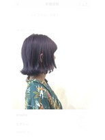 ルートヘアー(Root Hair) ブルーアッシュ♪