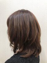 クオリス 上福岡店(QUALIS)&nbsp;くびれ/ミディアムレイヤー/20代30代40代/ココアブラウン/小顔