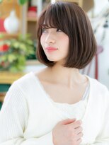 カバーヘア ブリス 上尾西口店(COVER HAIR bliss) 輪郭カバーで小顔!黒髪透明感・大人ボブ52-3★上尾20代30代40代