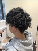 前下がりVマッシュ　ツイスパスタイル！