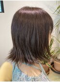 切っぱなし風ボブ