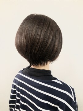 トップヘアー 玉島店(TOP HAIR) 《TOPHAIR 玉島店/ ちゃみ》ショートボブ×艶ブラウン