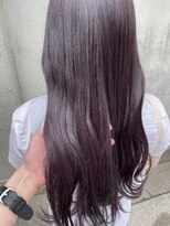 エムタニグチミュー(MTANIGUCHI Mieux)&nbsp;イルミナカラー☆ブリーチなし☆ピンクブラウン