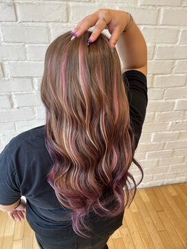 ジイジイ 宇多津店(GIGI) ピンクベージュハイライト