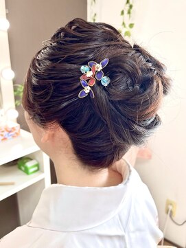 ジェネータ 新横浜店(GENETA) お着物に合うアップヘア【ヘアセット/着付け/新横浜】