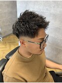 フェードツイストパーマ
