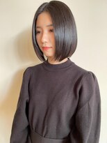 トップヘアスパアンドリゾート 鳴海(TOP HAIR spa&resort) 重すぎない切りっぱなしボブ
