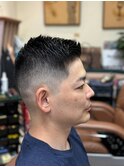 アップバング/ツーブロックマッシュ<理容室>[メンズ/相模大野]