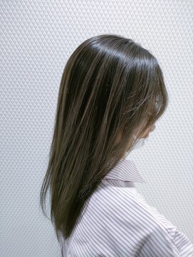 サロンドフィール 永山店(Salon de feel) 【salon de feel】 大人の白髪ぼかしハイライト×バレイヤージュ