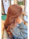 前髪アレンジロングスタイル