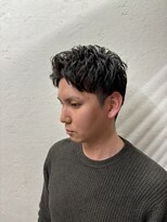 イナバ(Hair Life INABA) 【楽々セット】無造作アイロンパーマスタイル