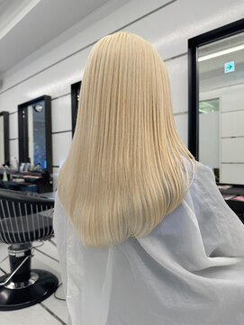 ギグスダブル 栄店(gigs double) ホワイトブロンド