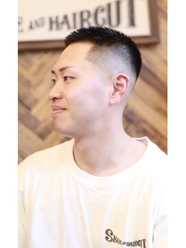 バーバーショップ スバル(BARBERSHOP SUBARU) ＜理容室＞＜バーバー＞ボウズ　伸びかけおすすめスタイル