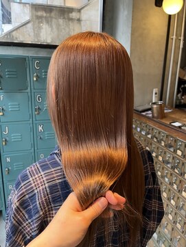 ロジッタ(ROJITHA) 【ROJITHA原宿表参道】縮毛矯正×ブラウンカラー