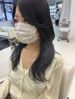 プランタン フォー ヘアー(printemps FOR HAIR)&nbsp;ブルーブラック/シルバーブルー