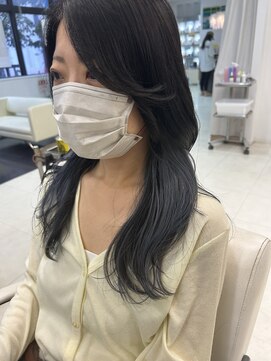 プランタン フォー ヘアー(printemps FOR HAIR) ブルーブラック/シルバーブルー