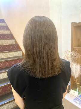 ココカラヘアー ニコ(cococara hair nico) 髪質改善/トリートメント/ベージュ/オリーブ/20代/30代