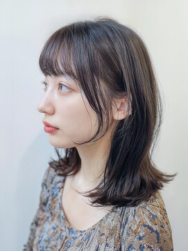 ヘアーデザイン キズナ(HAIR DESIGN Kizuna) 切りっぱなし外ハネ