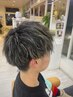 【メンズ】カット＋全体ハイライト　￥12,100→9,900～