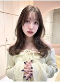 韓国ヘア ワンホンヘア くびれヘア レイヤーカット