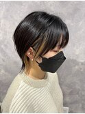 大人可愛いウルフスタイル/韓国風ショートウルフ