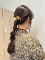 クルム(KURUMU)&nbsp;編みおろし/玉ねぎヘア