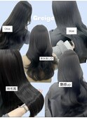 ブルーグレージュ/透明感カラーが人気　上野