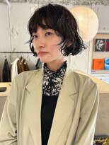 ルーム(Loom.)&nbsp;ケアパーマ　ニュアンスボブパーマ