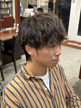 ハイパー(HYPER) リアルゆるふわスパイラル【メンズ/パーマ】