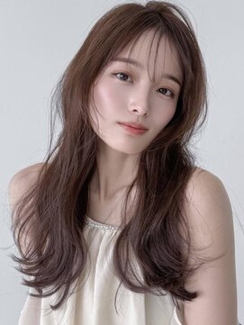 アグ ヘアー フラウ 岡崎2号店(Agu hair flau) 《Agu hair》チェリーミニウルフ×numberA.ケアオイルスリーク