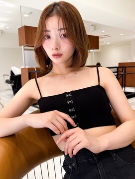 ジルブラン 京都(JIL BLAN) ハイライトバレイヤージュダブルカラーケアブリーチ20代30代