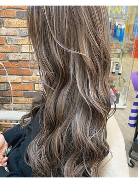 ルーナヘアー(LUNA hair) ハイライト 白髪ぼかし 白髪染め ブリーチ ブリーチリタッチ