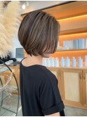 デザイン重視☆白髪ぼかしハイライト
