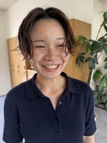 キハコ (KIHACO)&nbsp;【Kihaco】センターパートパーマ