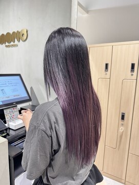 モリオフロムロンドン 大宮店(morio from London) 【かほ】ブリーチやめてグラデーションカラー