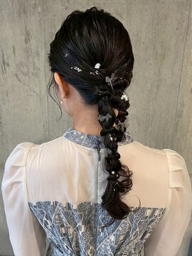 ツイン編み下ろし