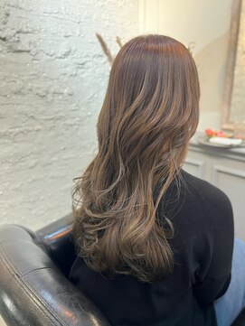 ラム(L'am) ブリーチなし/ベージュカラー/透明感カラー/艶髪