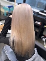 ラピス 福岡天神店(Lapis)&nbsp;やまでぃーハイトーンブリーチ&ダブルカラーエクステ髪質改善