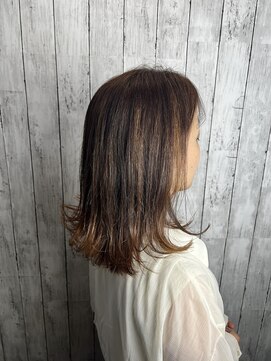 ビューティドレッセヤマノ 池袋パルコ(Beauty Dresse YAMANO) 【ハイライト】【白髪ぼかし】【グラデーション】【外ハネボブ】