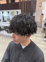 クレス 武蔵浦和店&nbsp;波巻きスパイラルパーママッシュ刈り上げメンズパーマ